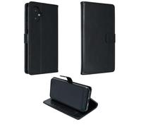 caseroxx Bookstyle-Case for SPC Zeus 2 Pro, Cover, faux leather, black, Card Slots & Magnetic Closure