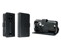 caseroxx Bookstyle-Case for Ulefone Armor Mini 20T Pro / 20 Pro, black | Flip-open book case with inner compartments and all-around protection for everyday use, made of faux leather