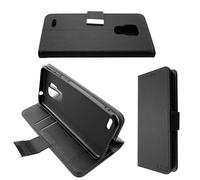 caseroxx Bookstyle-Case for Ulefone Note 7 in black made of faux leather