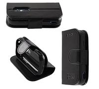 caseroxx Bookstyle-Case for Unihertz Jelly 2, Cover, faux leather, black, Card Slots & Magnetic Closure