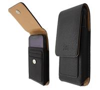 caseroxx Outdoor Case for Doogee S97 Pro in black made of genuine leather