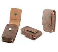 caseroxx Outdoor Case for Doro Leva E20 - E22 - E30 - L20 - L30, brown