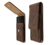 caseroxx Outdoor Case for Fairphone 3 in brown made of genuine leather