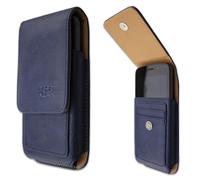 caseroxx Outdoor Case for Huawei P30 Pro in blue made of genuine leather