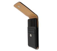 caseroxx Outdoor Case for Samsung Galaxy J7+ in black made of genuine leather