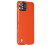 caseroxx Phone Case for Doro Aurora A30/A31, red TPU Cover | Shock-absorbing protective case with raised screen edges, anti-slip grip, and full access to all ports and buttons