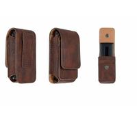 caseroxx Phone Case for Senior Mobile Phones from Various Brands - Doro, Nokia, Emporia, Beafon, SPC, etc. with Belt Loop in brown