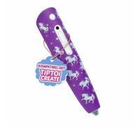 caseroxx TipToi Silicone Sleeve for Ravensburger TipToi, Silicone Sleeve (Unicorn Pattern - Purple)