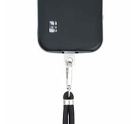 caseroxx TPU Case with Cord for Doro Leva L10 / L11 / E10 / X10 - Adjustable Lanyard, Anti-Slip, Drop-Resistant black