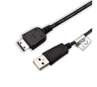 caseroxx USB cable, Data cable for Samsung GT-E1080, USB cable as charging cable or for data transfer in black