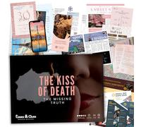 Cases & Clues Murder Mystery Game - The Kiss of Death - Crime Solving Game for Individuals and Groups