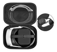 Cases Compatible with Meta Quest 3 2/Quest 3S VR Headset, Virtual Reality Headsets Storage Travel Carrying Holders for Elite Strap,for Touch Pro Controllers, Link Cable,Battery Accessories (Bag Only)