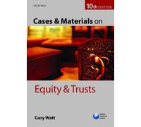 Cases & Materials on Equity & Trusts