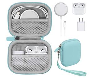 CaseSack All-in-One Case for iPhone MagSafe Charger & Battery Pack, Storage for Accessories/Power Adapter/Charge Cable/Docks, Compatible with AirPods 4/ Pro 3/2/ 1