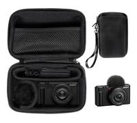 CaseSack Camera Case for Sony ZV-1F / ZV-1 / ZV-1 II Digital Camera, Fits Vlogger Accessory Kit Tripod and Microphone