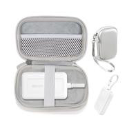 CaseSack Case for Anker Portable Charger 10,000mAh, Zolo Power Bank 20,000mAh, Organizer for Anker Portable Charger/Fast Charge Battery Pack (Silver)