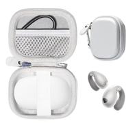CaseSack Case for Boytond Ultra Open-Ear-Earbuds Wireless Bluetooth Ergonomic Clip-On Earbuds (White)