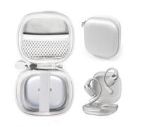 CaseSack Case for SHOKZ New OpenFit 2+/ OpenFit Air Open-Ear Headphones (Smoke White)