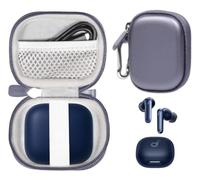 CaseSack Case for Soundcore P50i, P40i, P30i, P20i by Anker (Navy Blue)
