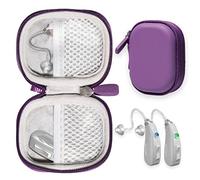 CaseSack Hearing Aid Case Compatible with EarCentic EasyCharge Rechargeable Hearing Aids Also for Otofonix Elite/Encore, Banglijian, Britzgo, My Tone, LIGINN, Blaids,