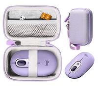 CaseSack Mouse Case for Logitech Logitech POP Mouse, Wireless Bluetooth Mouse (Purple)