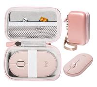 CaseSack Mouse Case for Logitech Pebble, Pebble M350, M355, i345 Wireless Bluetooth Mouse (Rose Gold)