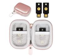 CaseSack Security Key Case Compatible with Yubico YubiKey 5Ci NFC, 5Ci, NFC, 5 Nano, 5 NFC and Yubico 5C NFC, OnlyKey FIDO2, FIDO, U2F, Thetis, Dual mesh Pocket for More Security Keys