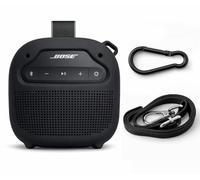 CaseSack Silicone Cover for Bose New SoundLink Micro Portable Bluetooth Speaker (2nd Gen) (Black)
