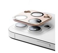 CASETiFY Aluminium Camera Lens Protector [Easy Application] for iPhone 16 Pro / 16 Pro Max - Desert Gold