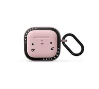 CASETiFY Bounce AirPods (4th Gen) Case with Ring [Military Grade Drop Tested / 6.6ft Drop Protection/Anti-Scratch] - sad potato face by sad potato club - Primrose Pink