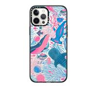 CASETiFY Compact iPhone 12 Pro Max Case [2X Military Grade Drop Tested / 4ft Drop Protection] - Under the Sea by Grace Andersson - Clear Black