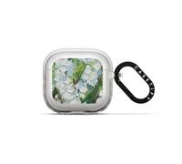 CASETiFY Impact Airpods (4th Gen) Case with Ring [6.6ft Drop Protection] - Wild Squill Flowers - Frost