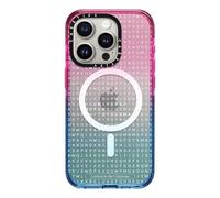 CASETiFY Impact Case for iPhone 15 Pro [4X Military Grade Drop Tested / 8.2ft Drop Protection/Compatible with Magsafe] - Letter Soup - Universe I'm Open to Your Magic - Cotton Candy