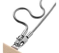 CASETiFY Metal Heart Chain Cross-body Strap - Silver with Heart Clasp