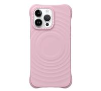 CASETiFY Ripple Silicone Case for iPhone 13 Pro Max [Magsafe Compatible / 6.6 ft. 2X Military Grade Drop Protection] Soft-Touch, Secure Grip - Primrose Pink