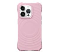 CASETiFY Ripple Silicone Case for iPhone 14 Pro [Magsafe Compatible / 6.6 ft. 2X Military Grade Drop Protection] Soft-Touch, Secure Grip - Primrose Pink