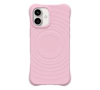 CASETiFY Ripple Silicone Case for iPhone 16 [Magsafe Compatible / 6.6 ft. 2X Military Grade Drop Protection] Soft-Touch, Secure Grip - Primrose Pink