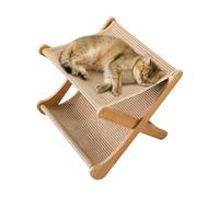Casetta Tiragraffi per Gatti - Divano Multifunzione Interattivo Pieghevole A 2 Strati,Design per Gatti - per CASA Interno Esterno Gioco Addestramento Esercizio Noia Stimolazione Mentale TEM