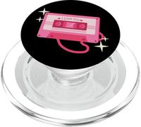 Casette Tape I Love Music Shirt Cassette Tee Gift valentine PopSockets PopGrip for MagSafe