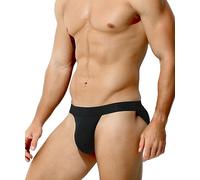 Casey Kevin Mens Briefs Smooth Ice Silk Mens Sexy Underwear with 3D Pouch