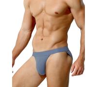 Casey Kevin Mens Briefs Smooth Ice Silk Mens Sexy Underwear with 3D Pouch