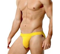 Casey Kevin Mens Briefs Smooth Ice Silk Mens Sexy Underwear with 3D Pouch