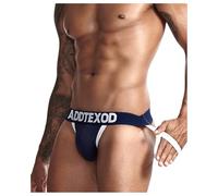 Casey Kevin Men's Jock Strap Athletic Supporter Underwear Sexy Jockstrap for Male,A3-Sapphire blue,M