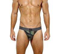 Casey Kevin Mens Jockstrap Mesh Underwear Unique Camo Breathable Jock Strap