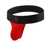 Casey Kevin Men's Jockstrap Pouch Sexy Jock Straps Modal Athletic Supporter Underwear Thong without Leg Strap Red L