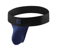 Casey Kevin Men's Jockstrap Pouch Sexy Jock Straps Modal Athletic Supporter Underwear Thong without Leg Strap Navy Blue L