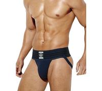Casey Kevin Mens Jockstrap Sexy Underwear Breathable Athletic Supporter for Male Jock Strap,A5-ck2213-dark Blue,L