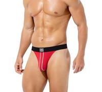 Casey Kevin Men's Sexy Thongs Low Rise G-String T-Back 1.6" Wide Waistband