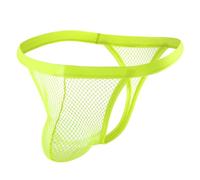 Casey Kevin Sexy Men's Thong Underwear G-String Bulge Pouch Male Underpants,Ck2142-green,S