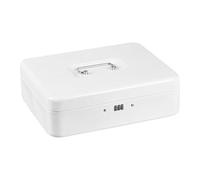 Cash Box - Metal Cash Money Box | Cash Box Money Sale and Lock, Metal Money Safe Box Password Locking, Portable Password, Wet Jewellery Case for Jewellery, Cash, Letters